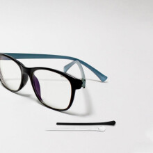 10Pairs Vintage Style Eyeglass Temple Sleeves with Dualcolor Antislip Design