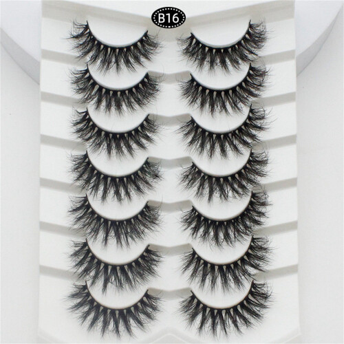 Eyelashes False Eyelashes Lashes 5 Pairs Soft Volume Eyelashes Packs for Dramatic