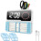 Visual Timer for Kid Temperature Date Display Silent Countdown Clock with Pen Slot Task Card for Student Educator ADHD 7