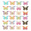 24 Pcs Office Desk Accessories Multi-function Thumb Tacks Shaped Butterfly 5