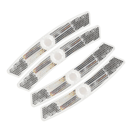 16St Plastic Reflectoren Wit Voor Spaken En Veiligheid 1