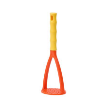 Heavy Duty Silicone Potato Masher, Masher Kitchen Tool & Food Masher/Potato Smasher with Handle, Perfect for Bean, Vegetable, Fruits, Avocado, Meat