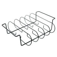 Stainless Steel Barbecue Stand,Non-Stick Rib Racks,Portable Barbecue Rack BBQ Outdoor Grill Rack for Garden