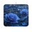 Dish Drying Mat Microfiber Kitchen Pad Large Counter Absorbent Dish Mats Drainer Rack 16"x18" Blue Rose Pattern 1