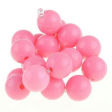 Coirníní Scaoilte Plaisteacha Aicrileach Babhta Teimhneacha 6mm8mm10mm12mm14mm16mm18mm20mm-Péitseog-8mm60pcs
