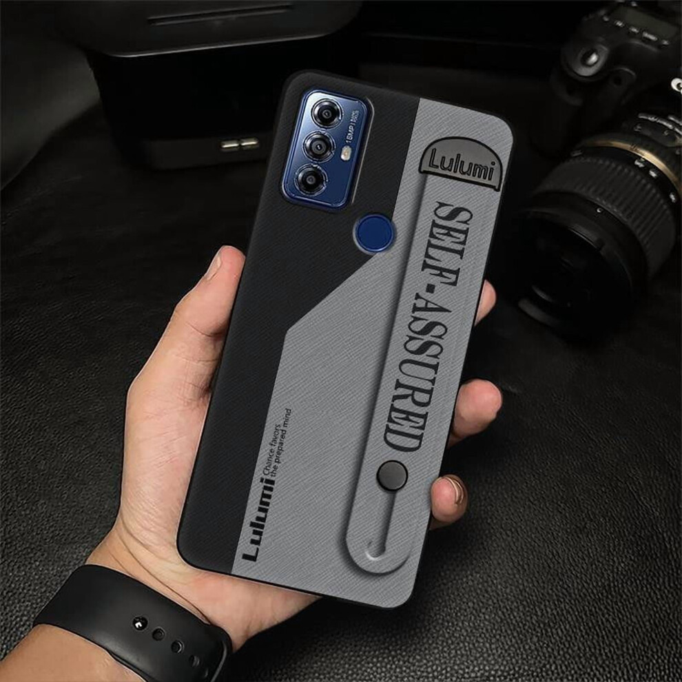 Moto G Play 2023 Phone Case Â Soft Silicone, Kickstand, Shockproof, Dust/Water Resistant, With Wristband 9085618498105