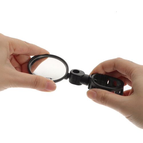 Bike Handlebar Rear View Mirrors Adjustable Mount 2pcs 2