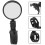 Bike Handlebar Rear View Mirrors Adjustable Mount 2pcs 5