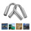 6St Roestvrijstalen Wire Rope Collars Driehoekig Design 8