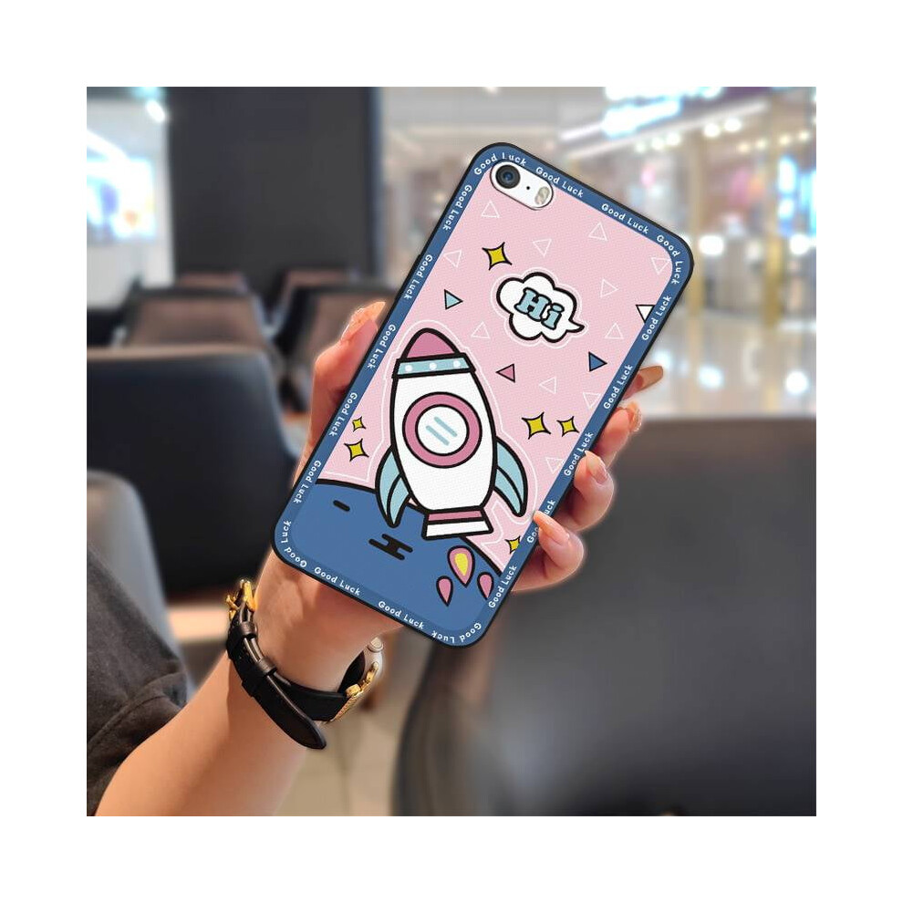 Cartoon Tpu Phone Case For Iphone 5/5S/Se Â Shockproof 9455834365367