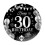 30th Birthday Party Theme Tableware Set Disposable Decorative Tableware Paper Set 1