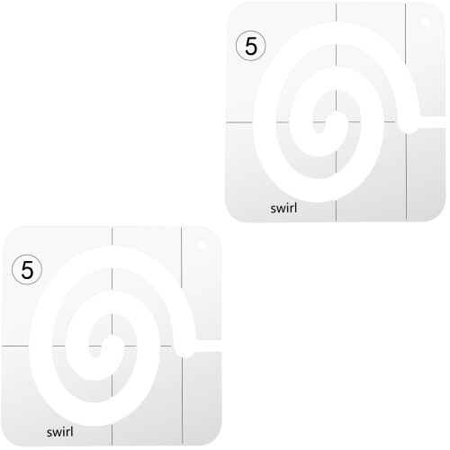 2Pièces Règle Multi Usage En Pour Travail Tissu Couture DIY 2