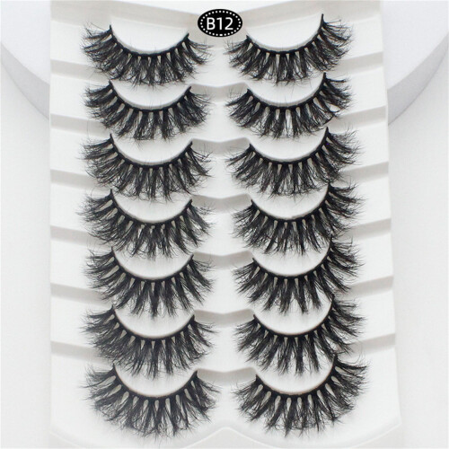 Eyelashes False Eyelashes Lashes 5 Pairs Soft Volume Eyelashes Packs for Dramatic