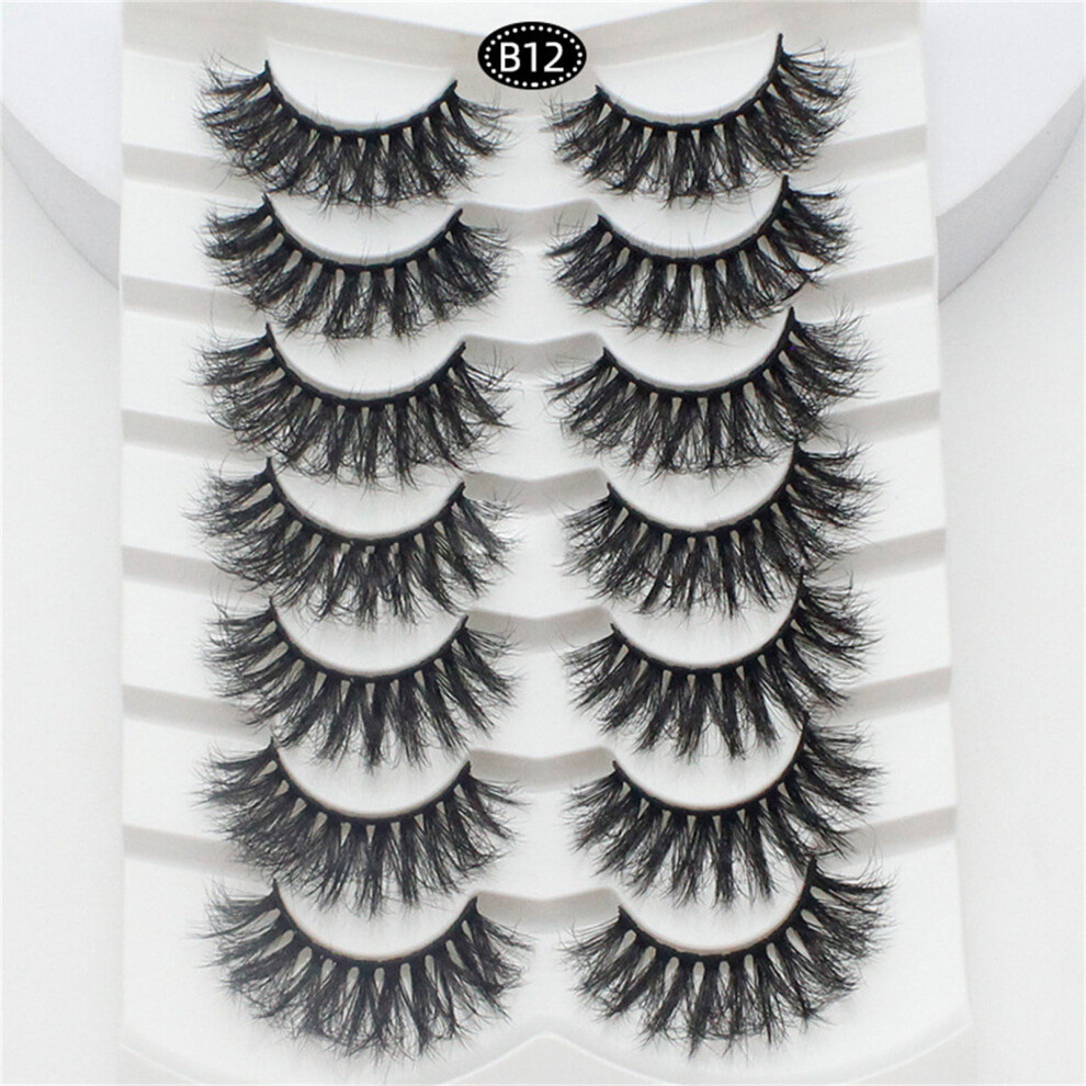 Eyelashes False Eyelashes Lashes 5 Pairs Soft Volume Eyelashes Packs for Dramatic