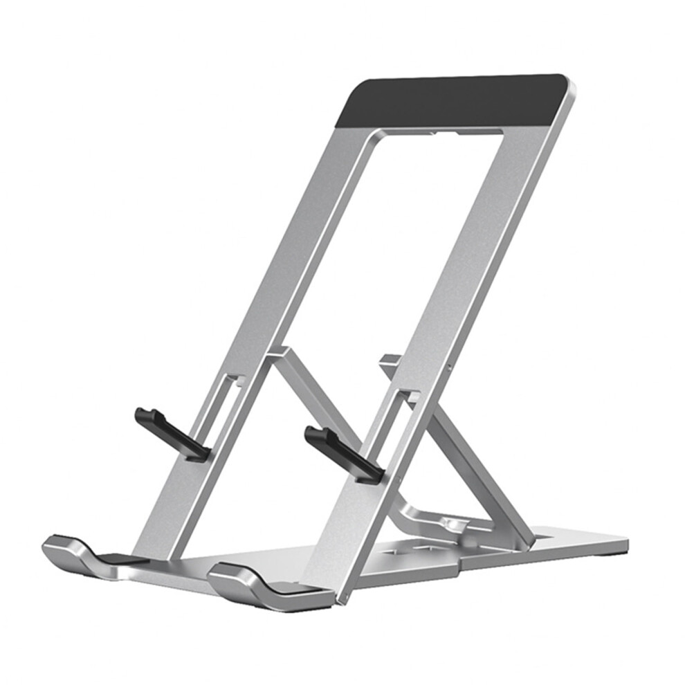 Portable Foldable Aluminum Phone Tablet Stand Holder For 4-12Inch Devices Perfect For Home Office Travel 9101399480860