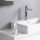 2 Pcs Transparent Large Capacity Couples Toothbrush Cups Set For Home Use 7
