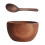 Salad Serving Bowl Wood 2Pcs For Home Use 7