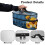 Sunflower Daisy Handheld Travel Iron Case Large Size Polyester, Case Only 5