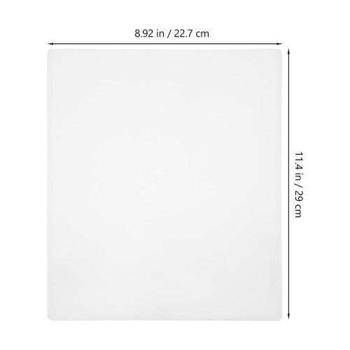10 Pcs Binder Dividers Clear Document Holder Photo Protector 1