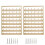 Porte-bobines mural en bois pour 48 bobines 1