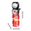 Transparent Dice Lighter LED Windproof Butane Candle 2