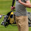 Golf Glove Organizer Yellow Compact Support Frame 4