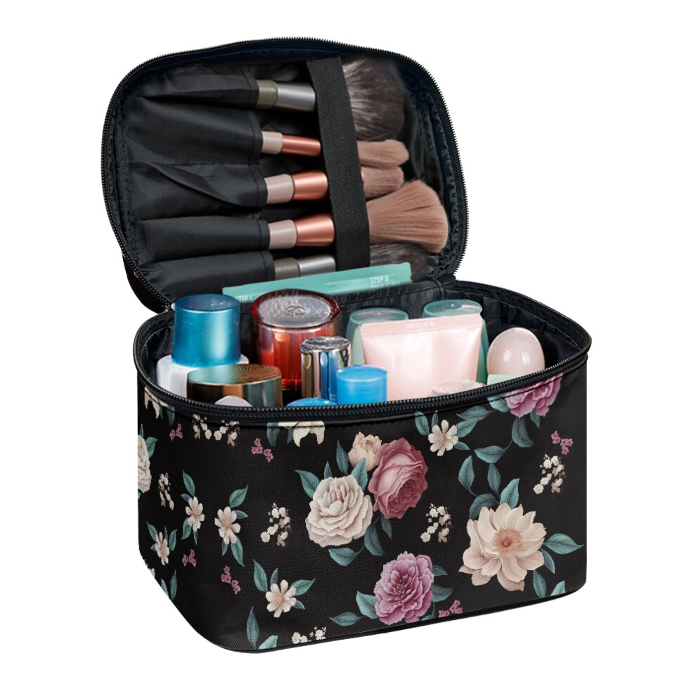 Makeup Bag for Women Cosmetic Travel Toiletry Bag with