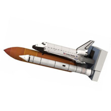 Paper Rocket Model 1: 150 Space Shuttle Atlantis Handmade Space Rocket DIY (Unassembled Kit )