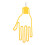 Golf Glove Organizer Yellow Compact Support Frame 7