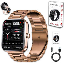 Montre connectée Ribili Track Pro 2.0, écran tactile de 1,91 pouce, étanchéité IP67