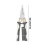 8-in-1 Wire Stripper with Voltage Tester, Multi-function Electric Tool for Cutting & Pulling, Compatible with Standard Wires, Gray 2