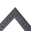 Triangular Scale 30cm Aluminium Metal for Triangle Scale Architect Engineer Technical Ruler 12" 2