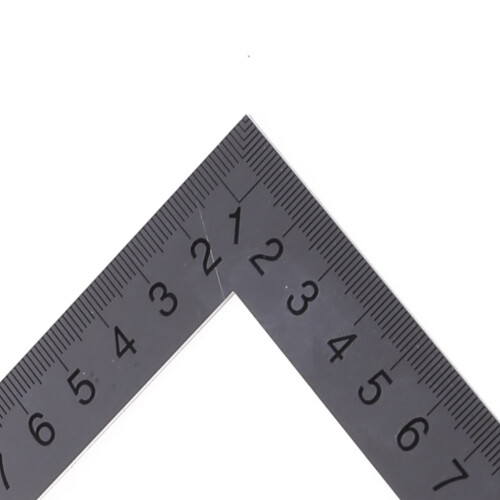 Triangular Scale 30cm Aluminium Metal for Triangle Scale Architect Engineer Technical Ruler 12" 1