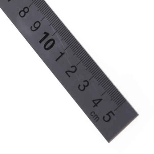 Triangular Scale 30cm Aluminium Metal for Triangle Scale Architect Engineer Technical Ruler 12" 2