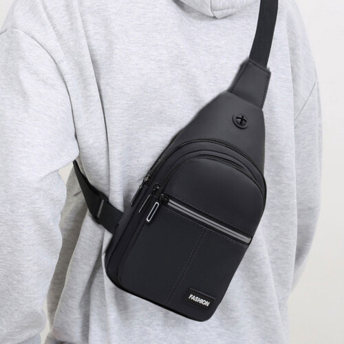 Τσάντα ώμου crossbody για άνδρες και γυναίκες με ακουστικά