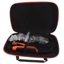 Heavy Duty Snaps for Thick Fabric Prong Snaps Buttons Snap Fasteners Kit Tool Kit 23.00X7.00X2.00CM Orange