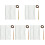 5Ensembles Tiges Colorées Pour Décoration DIY Flexible 4