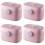 4Ensembles Boîtes Bébé Rose Pour Lait Poudre, Distributeurs De Voyage 4