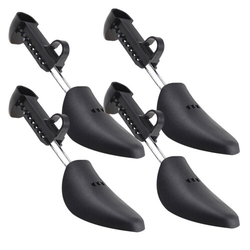 Shoe Stretcher Men Shoe Stretcher Black Plastic 4Pcs 2