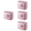 4Ensembles Boîtes Bébé Rose Pour Lait Poudre, Distributeurs De Voyage 5
