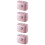 4Ensembles Boîtes Bébé Rose Pour Lait Poudre, Distributeurs De Voyage 7