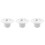 3Pièces Accessoire Drain ABS Anti-Obstruction 8