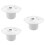 3Pièces Accessoire Drain ABS Anti-Obstruction 10