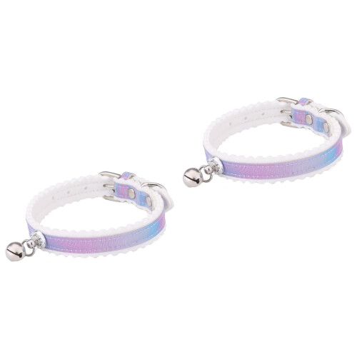 2Pièces Collier Pour Chat Avec Clochette Ajustable 2