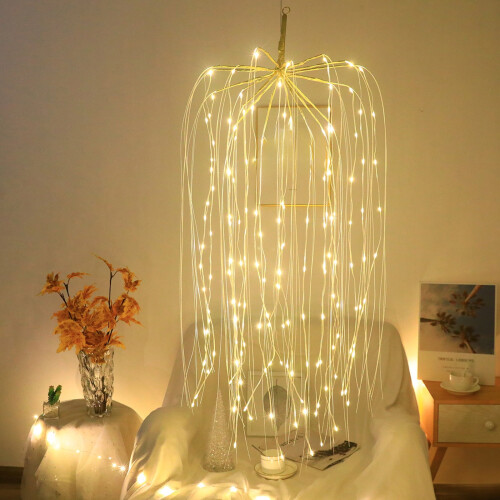Weeping Willow LED Lights Multicolor 10m