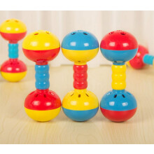 Chocalho musical para bebês de 6 a 12 meses, brinquedo para desenvolvimento da coordenação motora fina, ideal para bebês meninos e meninas de 0 a