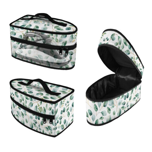 Iron Organizer Leaves Reusable Smooth Zipper, Bag Only