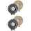 4Pièces Marqueurs Golf Accessoire Casquette Zinc Coloré 5