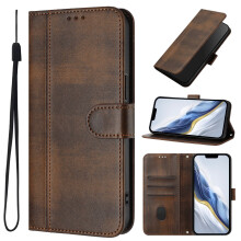 Compatible with Samsung Galaxy S24 FE Wallet Case – Leather Magnetic Closure, Card Slot, Shockproof Protection