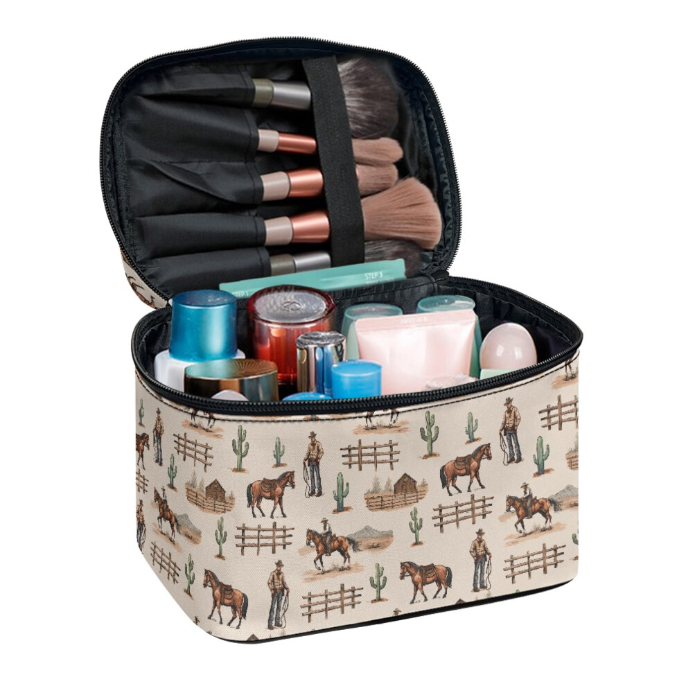 Cosmetic Bag Polyester 8.86x6.5x5.9 Inch